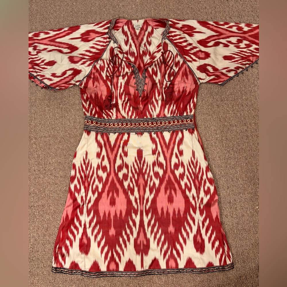 Gorgeous Talitha Ikat Mini Dress - L/XL